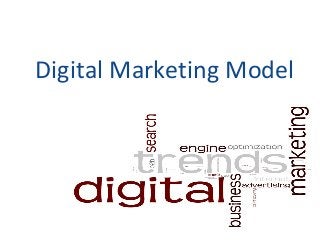 Digital Marketing Model

 