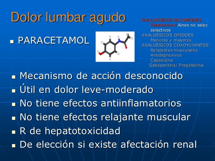 LUMBALGIA AGUDA Y CRÓNICA UTILIDAD DE LAS MEDIDAS LUMBALGIA AGUDA Y CRÓNICA UTILIDAD DE LAS MEDIDAS
