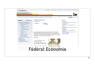 Fédéral: Economie
36
 