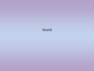 Sound | PPT