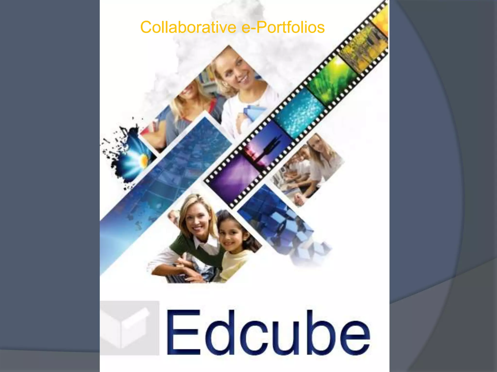 Edcube Learning Center Mediasphere Campus and EdCube e-Portfolios | PPTX