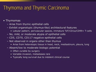 Mediastinal  Pathology  Compartmental  Approach