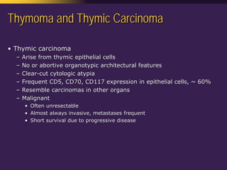 Mediastinal  Pathology  Compartmental  Approach