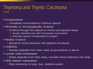 Mediastinal  Pathology  Compartmental  Approach