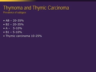 Mediastinal  Pathology  Compartmental  Approach