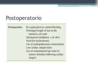 Postoperatorio
 
