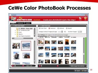 CeWe Color PhotoBook Processes
16
 