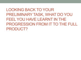 I attracted the audience to my magazine through the use of language:Double page spread – the Q&A is very chatty, easy going. Making it a nice read for the readers. Also having a lot of useful information inside, keeping the reader interested.The use of three (on front cover) all associate with the modern day, attracting all teenagers in.On my contents page, instead of being called ‘CONTENTS’ this rhetorical question gives a lot of attitude and originality to the page, matching with the style of my magazine.On my contents page, in editors note. Editor addresses UNDERGROUND readers personally, making the reader feel welcomed to the magazine