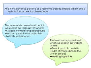 Articles in columned paragraphs  