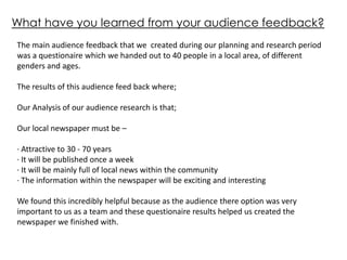 A catchy script full of adjectives