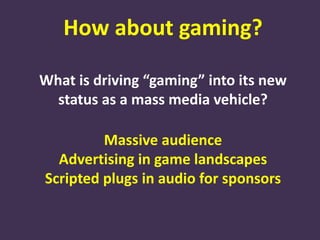 The Miller Standard
• Would a typical person applying local standards see
the material as appealing mainly for its sexually
arousing effect?
• Is the material devoid of serious literary, artistic,
political, or scientific value?
• Is the sexual activity depicted offensively, in a way
that violates a state law that explicitly defines
offensiveness?
If all three are answered “YES” it can be banned.
 