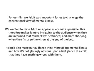 Media Studies Evaluation Presentation - "Who's Somebody"