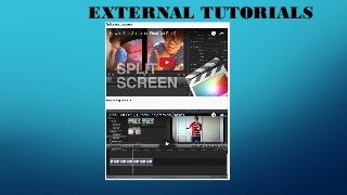 EXTERNAL TUTORIALS
 