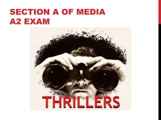 SECTION A OF MEDIA
A2 EXAM
 