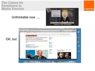 Imagine
OK, but
Unthinkable now ….
 