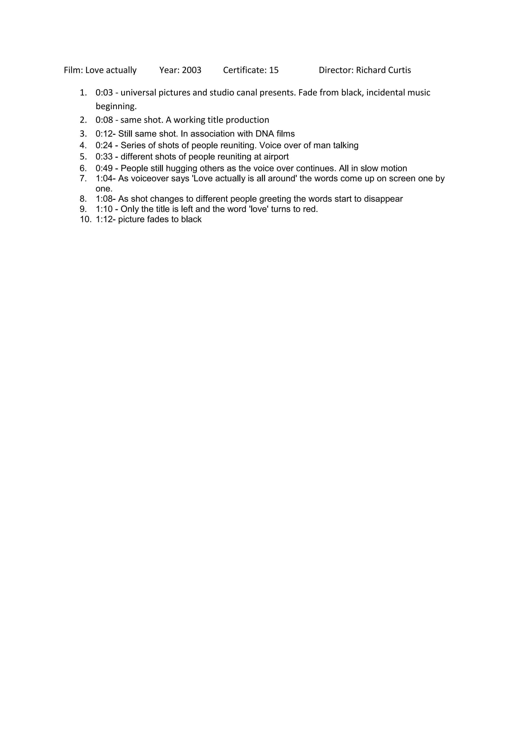 Visual timeline | DOCX