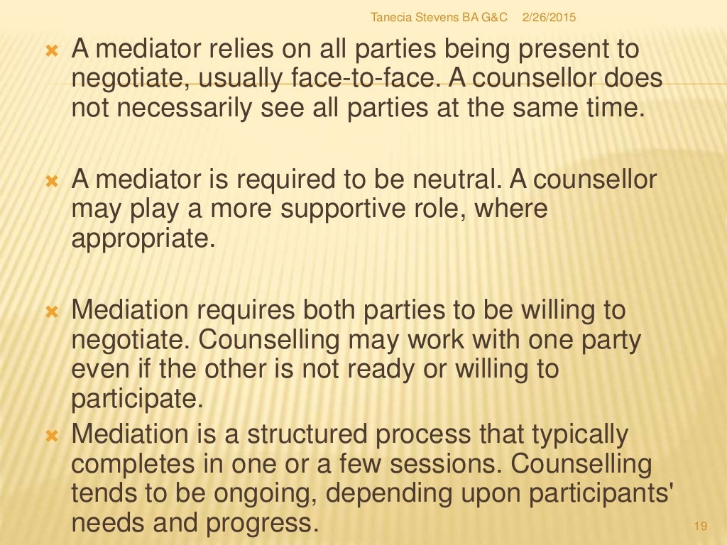 mediation