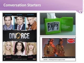 Buzzer © 2009 - confidential

Conversation Starters
www.buzzer.biz

 