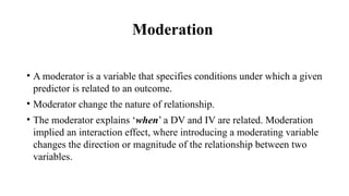 Mediation and Moderation Analysis .pptx