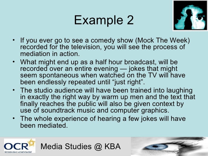 Mediation and representation