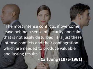 www.thetcmgroup.com © 2015
“The most intense conflicts, if overcome,
leave behind a sense of security and calm
that is not easily disturbed. It is just these
intense conflicts and their conflagration
which are needed to produce valuable
and lasting results.”
- Carl Jung (1875-1961)
 