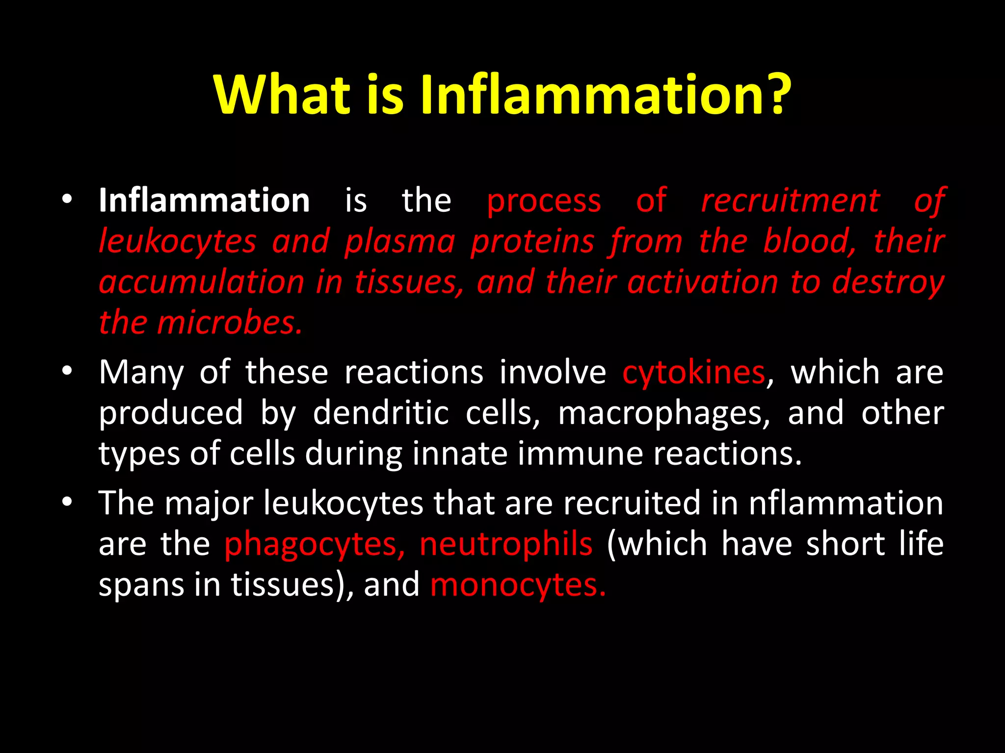 Chemical Mediators of inflammation