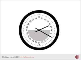 © HotHouse Interactive 2013 | www.hothouse.com.au

 