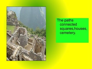 <ul><li>Machu Pichu is in the Andes Mountains in Peru, near of Cuzco. 