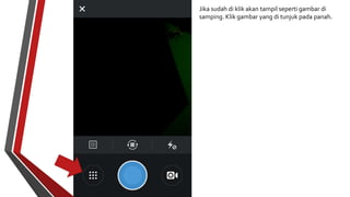 Jika sudah di klik akan tampil seperti gambar di 
samping. Klik gambar yang di tunjuk pada panah. 
 
