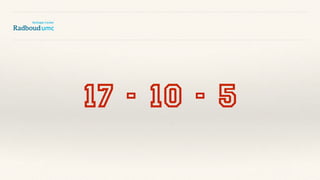 17 - 10 - 5
 