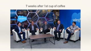 7 weeks after 1st cup of coffee
 