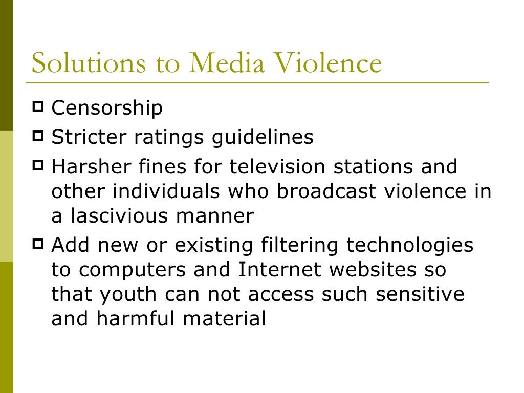 Media Violence
