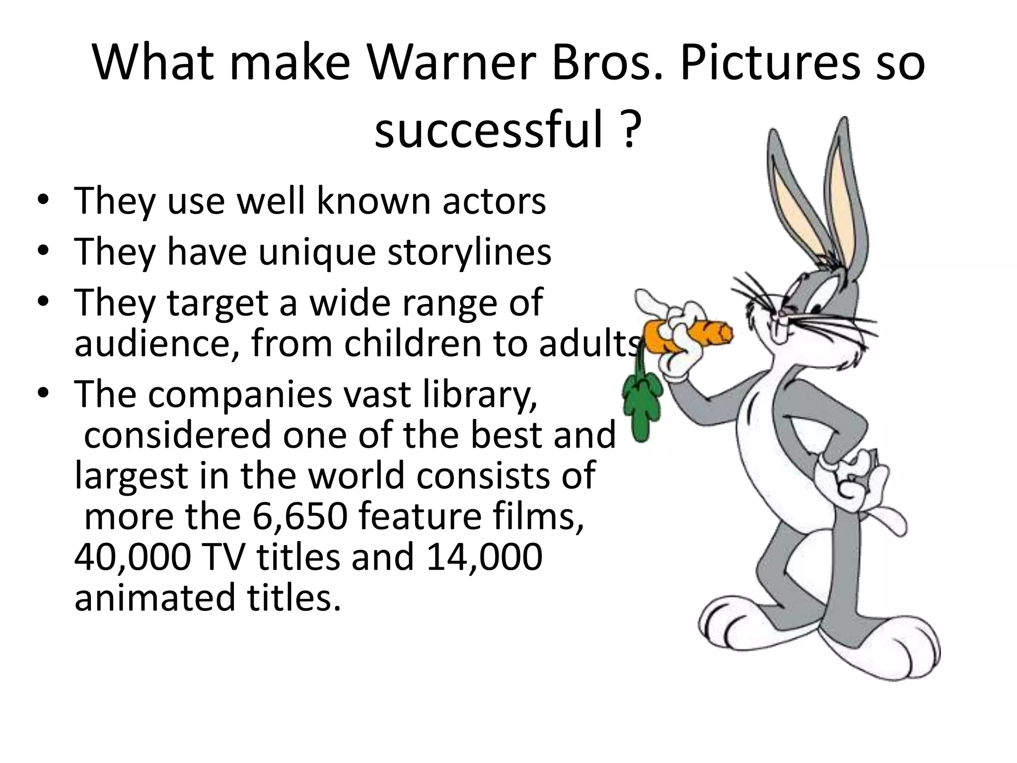 Media warner bros. | PPTX