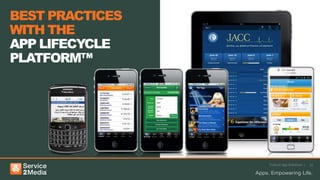 Vertical App Solutions | 15
BEST PRACTICES
WITH THE
APP LIFECYCLE
PLATFORM™
 