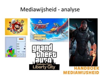 Mediawijsheid - analyse
 