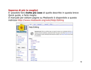 Mediawiki manuale di redazione | PDF