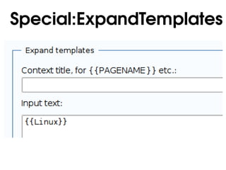 Special:ExpandTemplates 