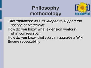 MediaWiki is a moving target 