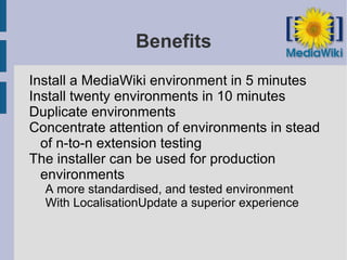 Philosophy methodology This framework was developed to support the hosting of MediaWiki How do you know what extension works in what configuration 