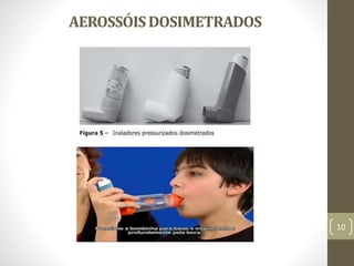 AEROSSÓISDOSIMETRADOS
10
 