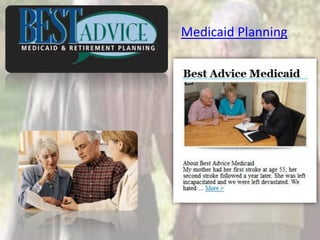 Medicaid Planning
 