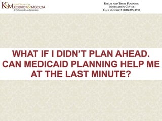 Medicaid Planning: Do You Need to Include It in Your Estate Plan