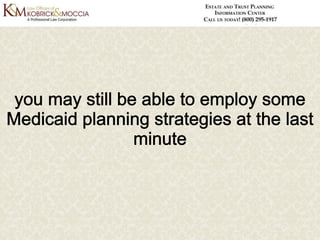 Medicaid Planning: Do You Need to Include It in Your Estate Plan