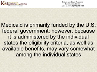 Medicaid Planning: Do You Need to Include It in Your Estate Plan