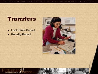 Transfers Look Back Period Penalty Period 