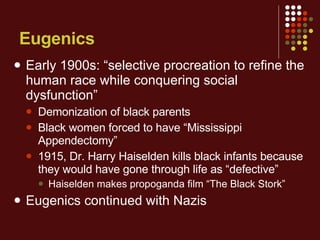 Medical Apartheid | PPT
