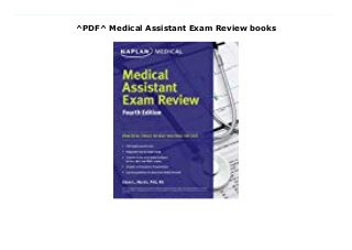 ^PDF^ Medical Assistant Exam Review books
Download Here https://nn.readpdfonline.xyz/?book=160978894X Medical Assistant Exam Review provides targeted review and practice for the Certified Medical Assistant and Registered Medical Assistant exams, as well as a guide to the certification process.FEATURES:* The most up-to-date information on exam content, structure, and registration* Diagnostic test to target areas for score improvement* Full-length practice test with 300 questions* Concise review of all tested subjects for the CMA and RMA exams* Detailed answer explanations for the practice test and chapter quizzes* Current guidelines for Electronic Health Records* Chapter on Emergency Preparedness* Proven test-taking strategies and expert advice* Career-development resources for medical assistants Download Online PDF Medical Assistant Exam Review, Download PDF Medical Assistant Exam Review, Read Full PDF Medical Assistant Exam Review, Download PDF and EPUB Medical Assistant Exam Review, Download PDF ePub Mobi Medical Assistant Exam Review, Downloading PDF Medical Assistant Exam Review, Download Book PDF Medical Assistant Exam Review, Read online Medical Assistant Exam Review, Download Medical Assistant Exam Review Diann L. Martin pdf, Download Diann L. Martin epub Medical Assistant Exam Review, Download pdf Diann L. Martin Medical Assistant Exam Review, Read Diann L. Martin ebook Medical Assistant Exam Review, Read pdf Medical Assistant Exam Review, Medical Assistant Exam Review Online Read Best Book Online Medical Assistant Exam Review, Download Online Medical Assistant Exam Review Book, Download Online Medical Assistant Exam Review E-Books, Read Medical Assistant Exam Review Online, Download Best Book Medical Assistant Exam Review Online, Download Medical Assistant Exam Review Books Online Download Medical Assistant Exam Review Full Collection, Read Medical Assistant Exam Review Book, Read Medical Assistant Exam Review Ebook Medical Assistant Exam
Review PDF Read online, Medical Assistant Exam Review pdf Read online, Medical Assistant Exam Review Download, Download Medical Assistant Exam Review Full PDF, Read Medical Assistant Exam Review PDF Online, Download Medical Assistant Exam Review Books Online, Read Medical Assistant Exam Review Full Popular PDF, PDF Medical Assistant Exam Review Download Book PDF Medical Assistant Exam Review, Download online PDF Medical Assistant Exam Review, Read Best Book Medical Assistant Exam Review, Download PDF Medical Assistant Exam Review Collection, Download PDF Medical Assistant Exam Review Full Online, Read Best Book Online Medical Assistant Exam Review, Read Medical Assistant Exam Review PDF files
 