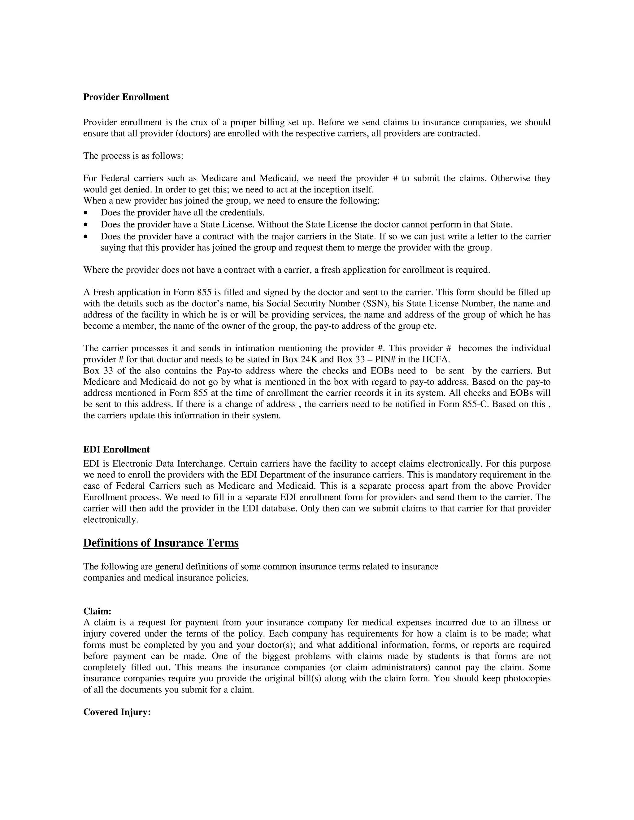 Medical Billing Simple Manual