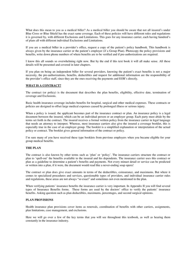 Medical Billing Simple Manual PDF