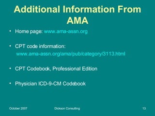 Additional Information From AMA ,[object Object],[object Object],[object Object],[object Object],[object Object]